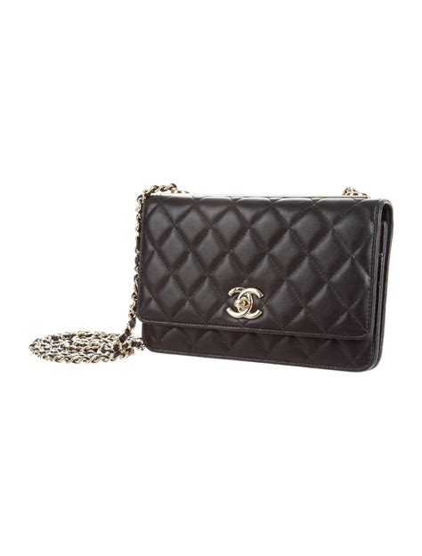 chanel trendy wallet on chain|chanel wallet on chain price.